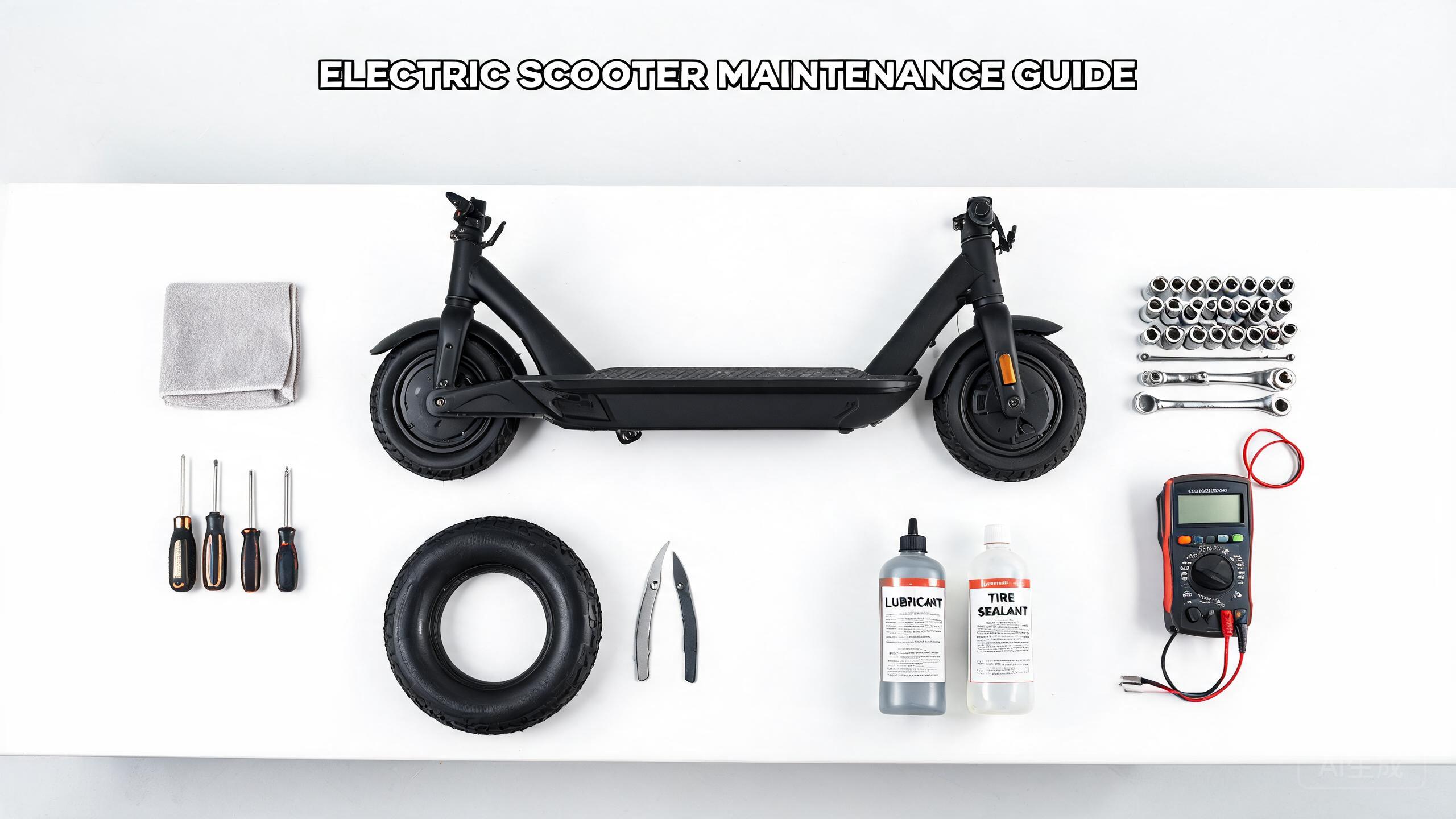 Electric Scooter Maintenance Guide